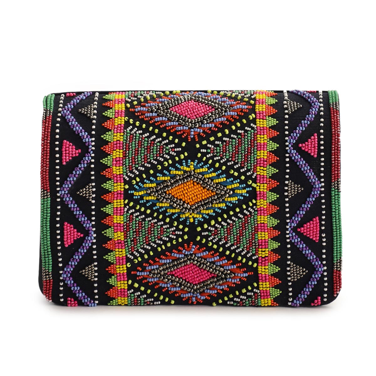 Beaded hawaii clutch