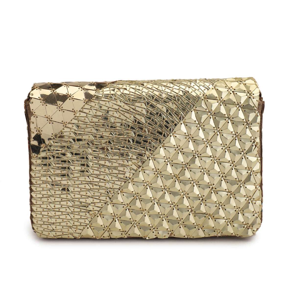 Sequin mix clutch