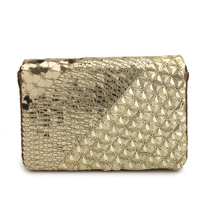 Sequin mix clutch