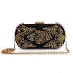 Load image into Gallery viewer, Ravizza black clutch
