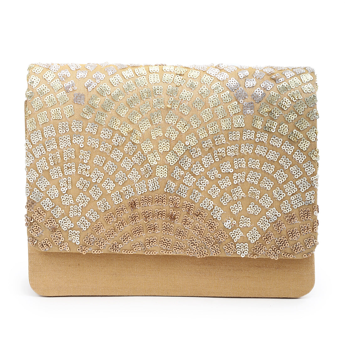 Sequin pretty clutch