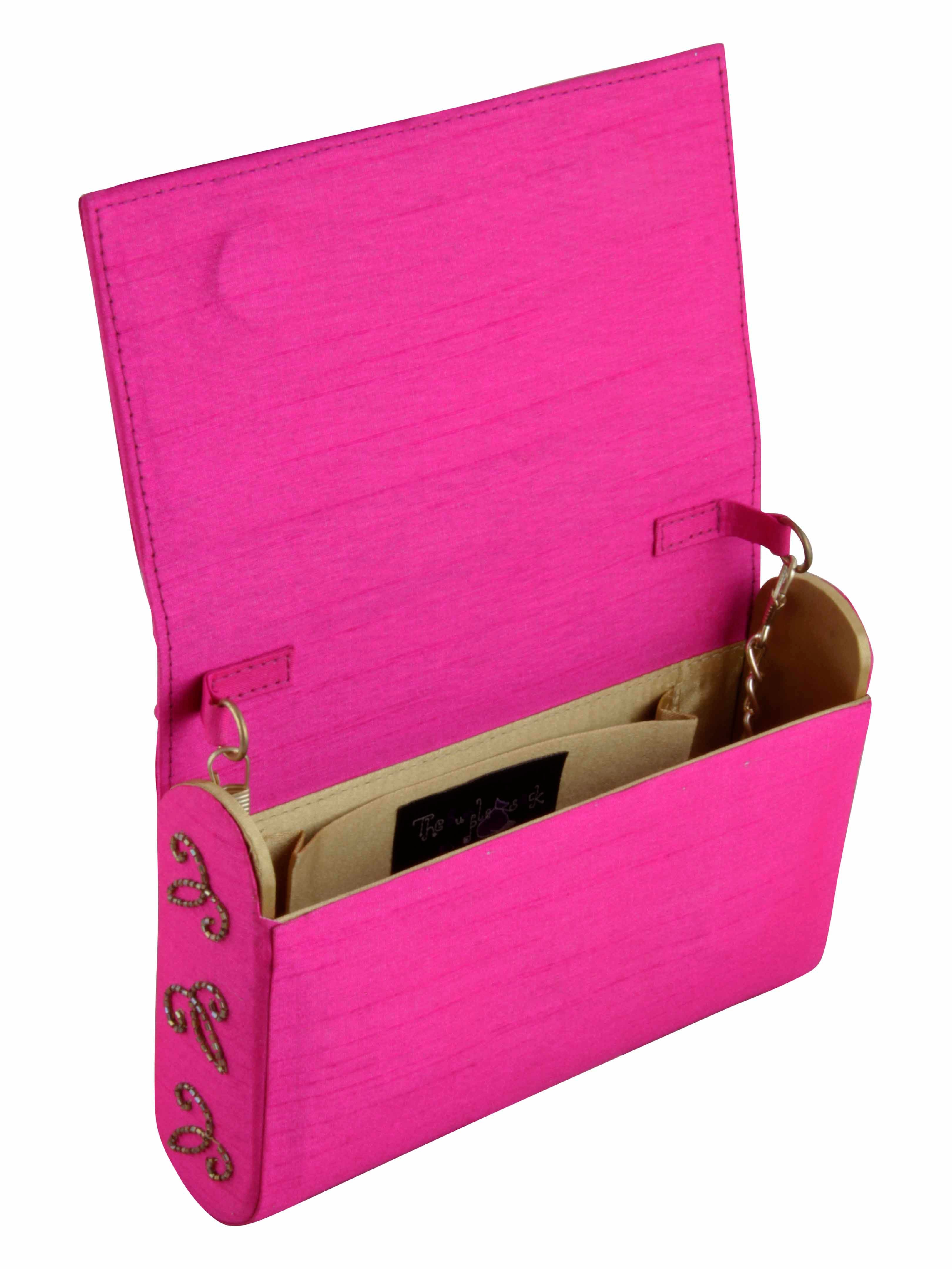 Pink Jiggle clutch