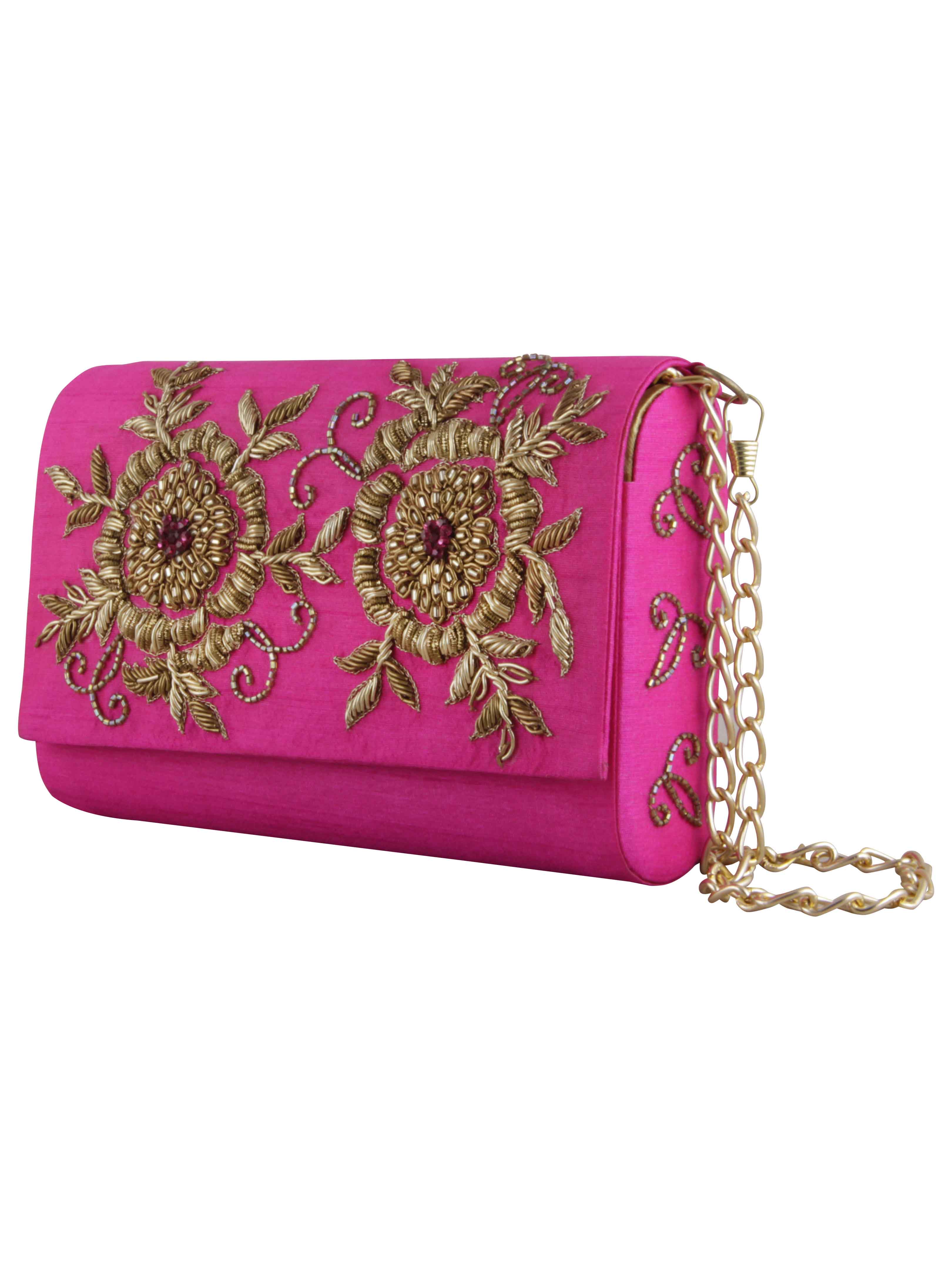 Pink Jiggle clutch