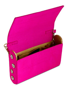 Beauteous Pink clutch