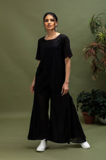 Load image into Gallery viewer, Cotton Asymmetrical Long Top
