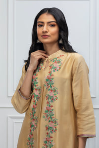 BEIGE CHANDERI