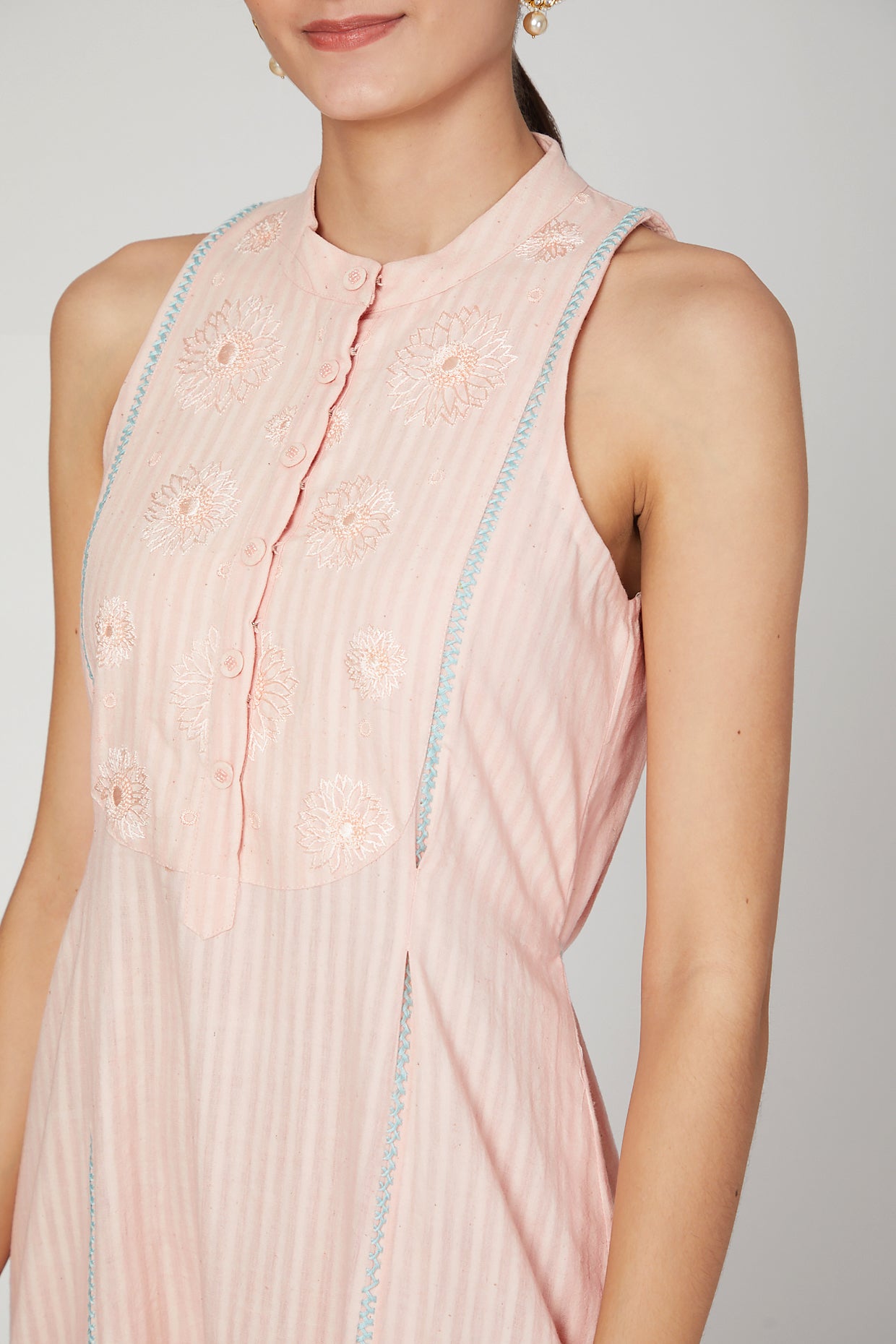 Pink sunset dress / kurta