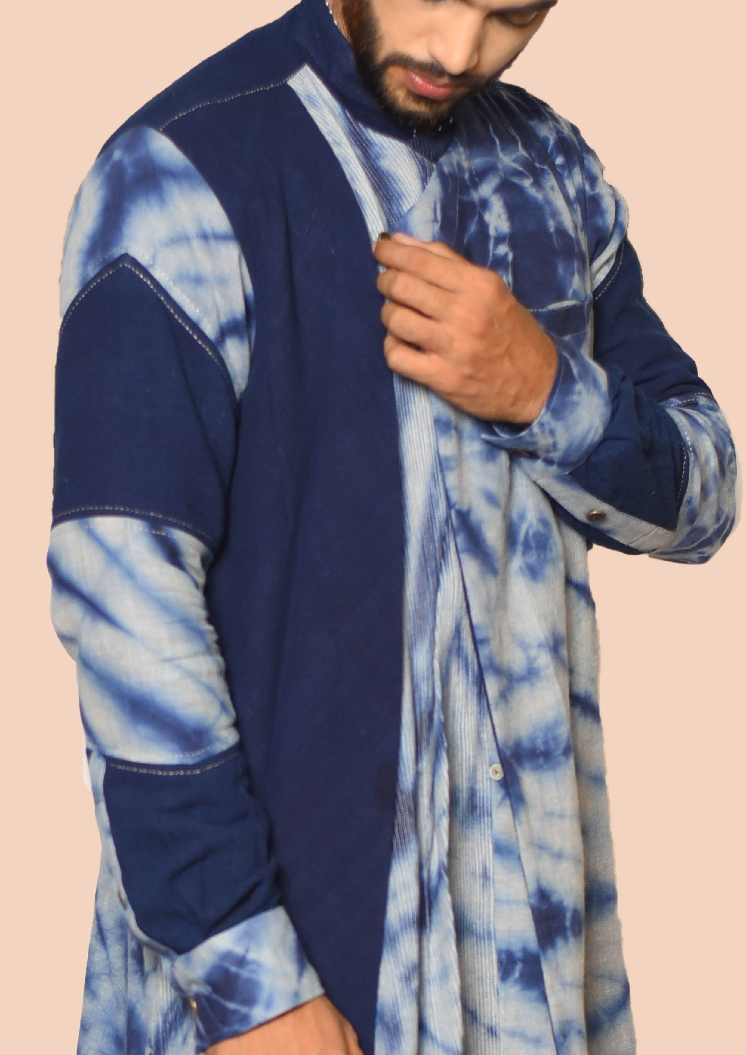 TIE AND DYE KURTA