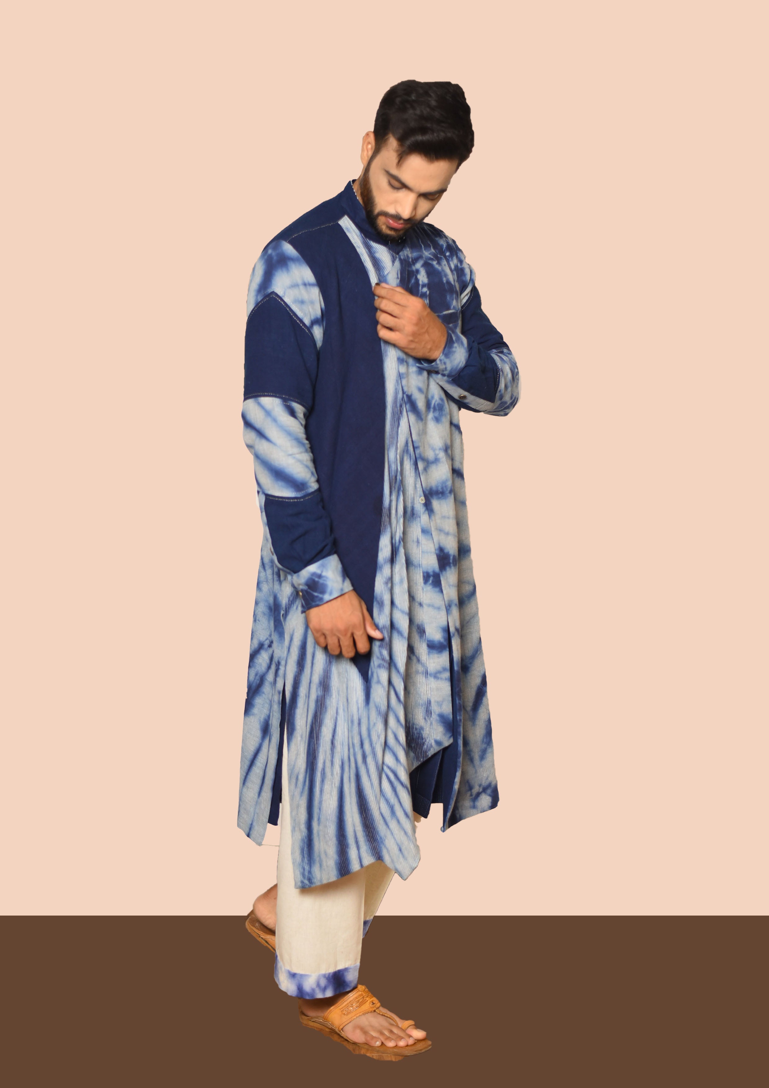 TIE AND DYE KURTA