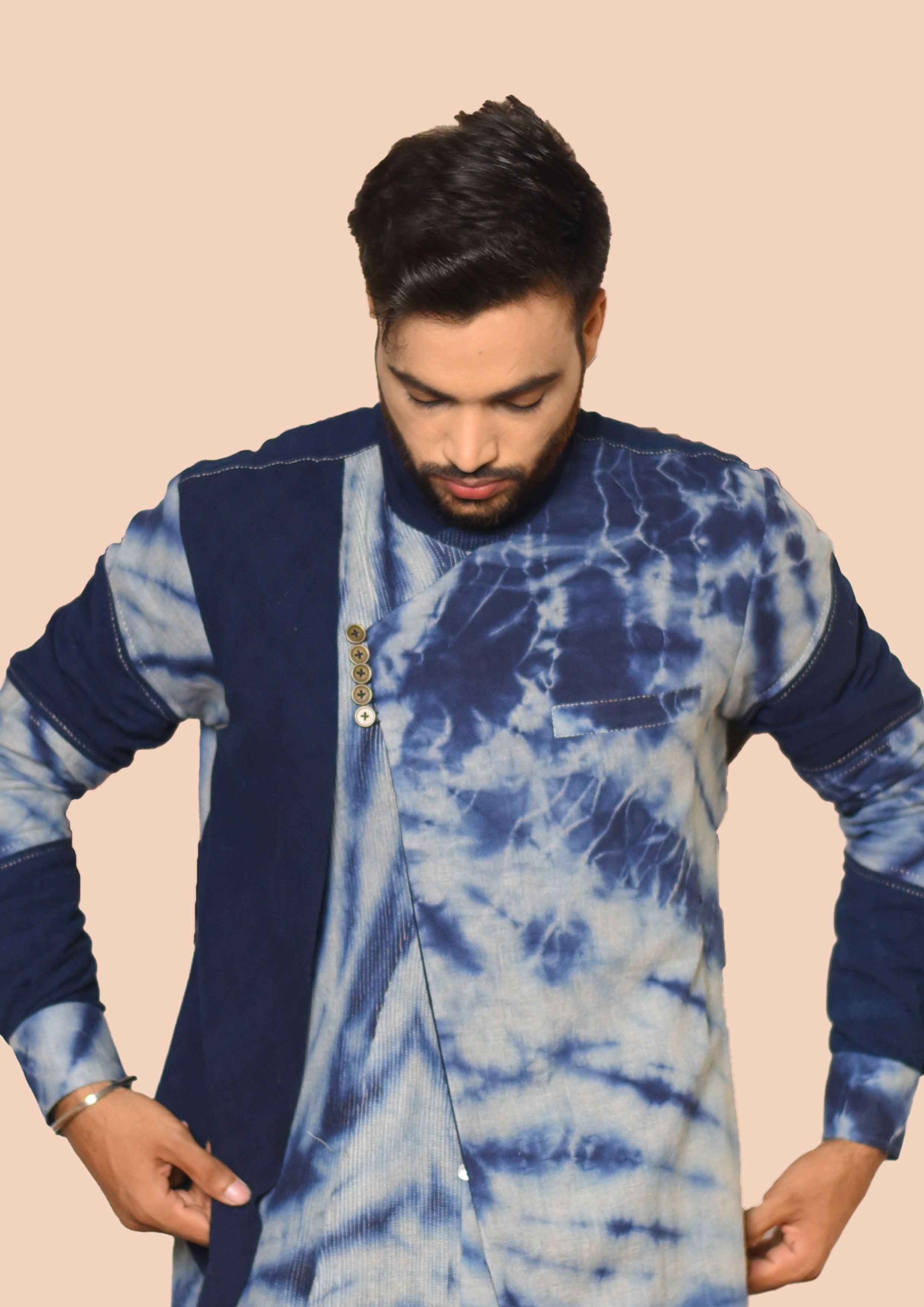 TIE AND DYE KURTA