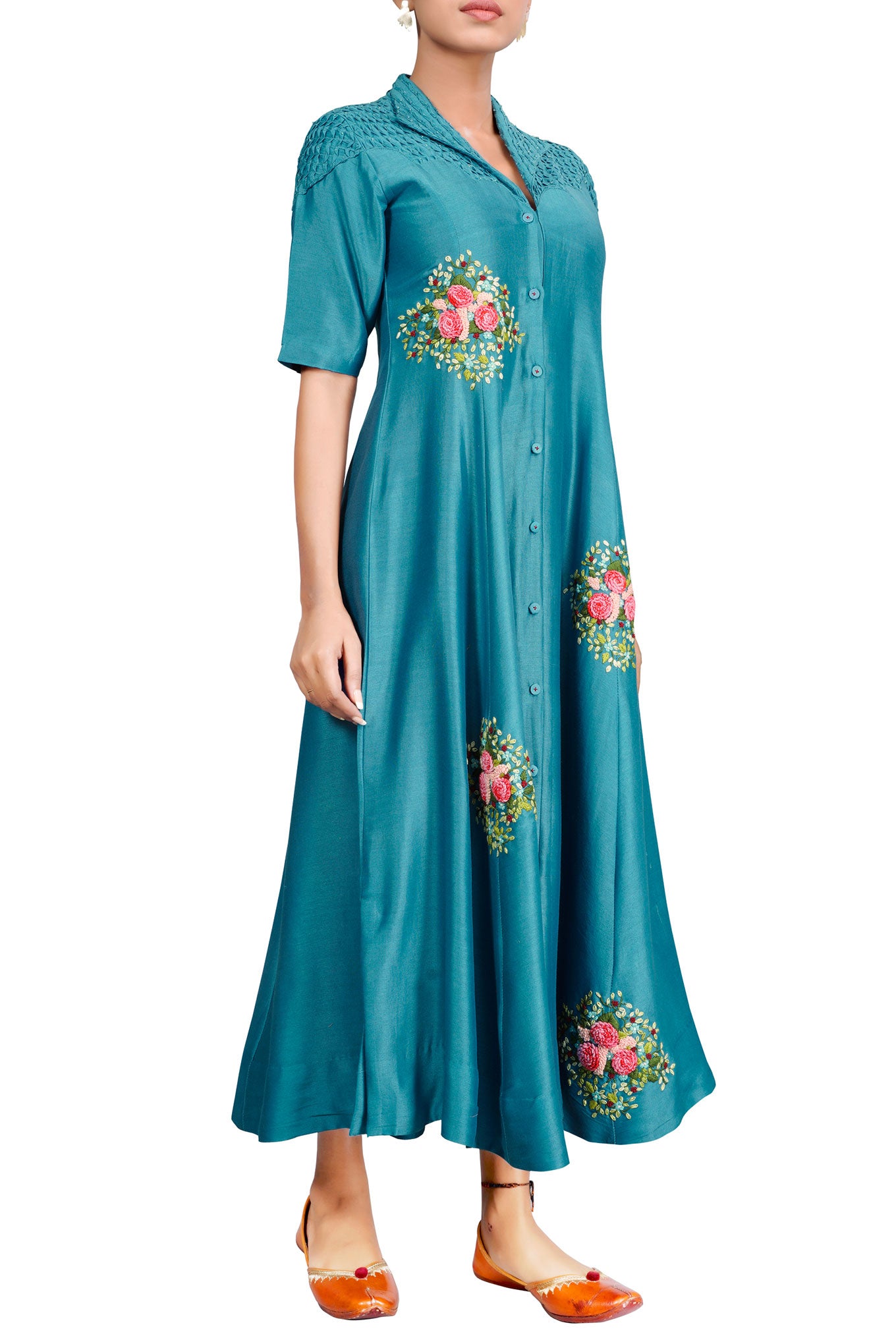 Bunch of Peonies Dress/Kurta