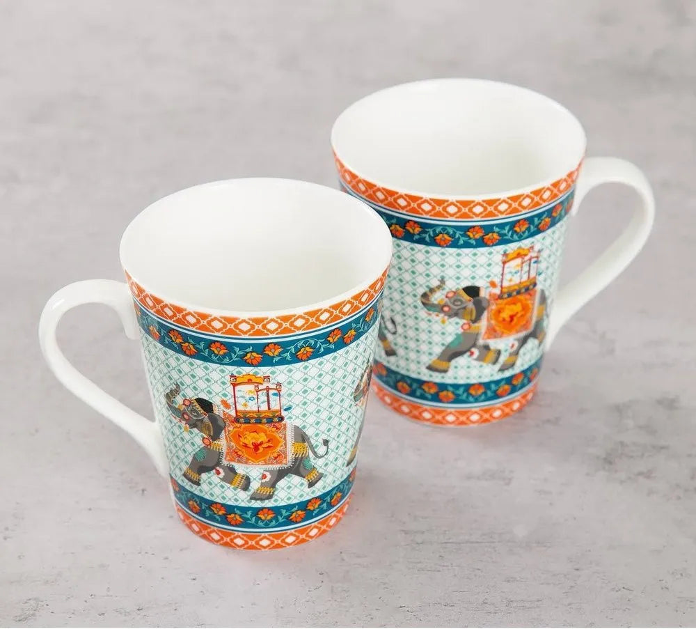 Swirling Safari Zing Mug (Set of 2)