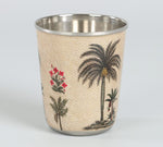 Load image into Gallery viewer, Chevron Palms Small Steel Tumbler (Set of 2)
