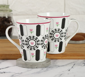 Appliqued Harmony Zing Mug (Set of 2)